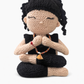 Yoguini artesanal de crochet