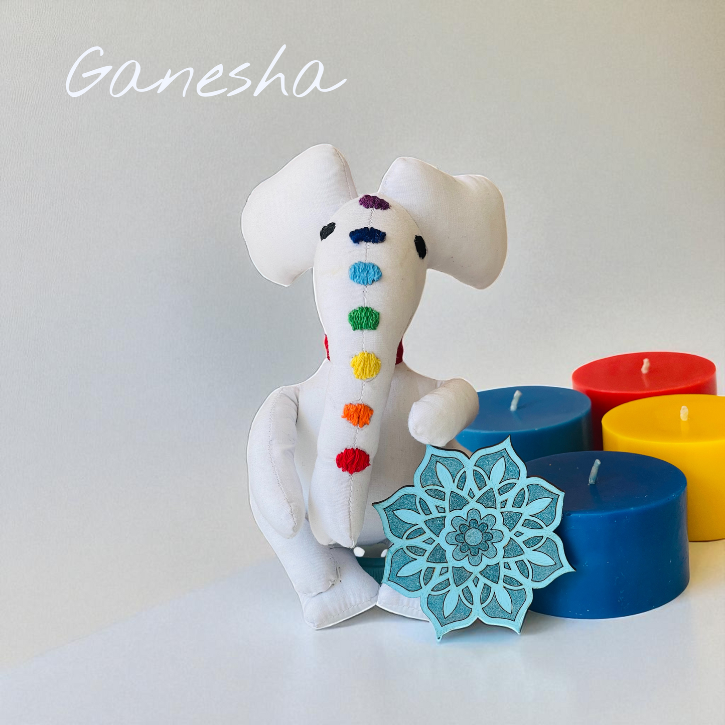 Chakras Meditador y Ganesha