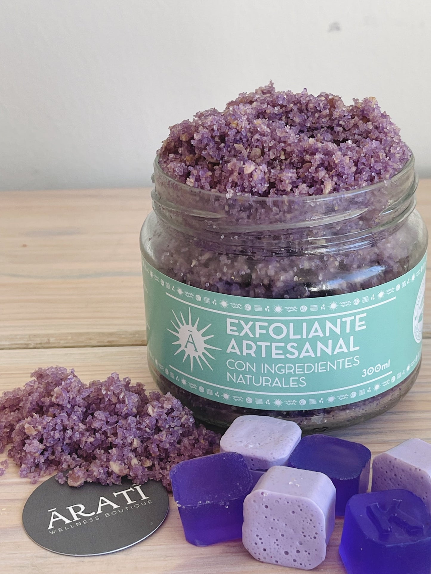 Exfoliante de lavanda