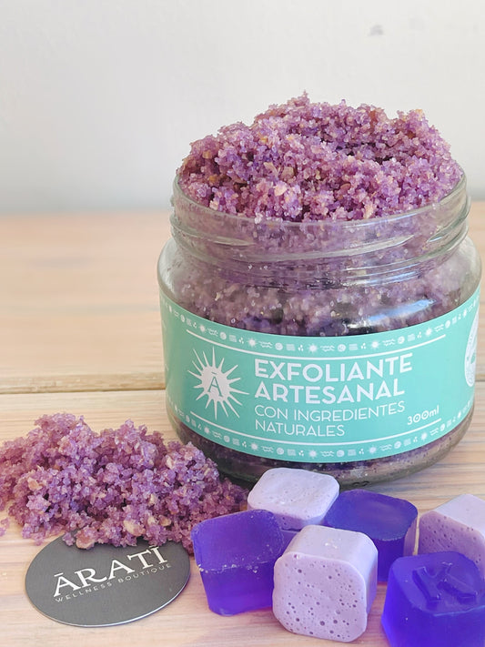 Exfoliante de lavanda